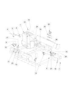 Part Location Diagram of 01009816P MTD Light Indicator